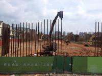 中壢和發建設鋼軌打設工程