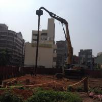 內壢佳鋐建設中間柱樁打設工程